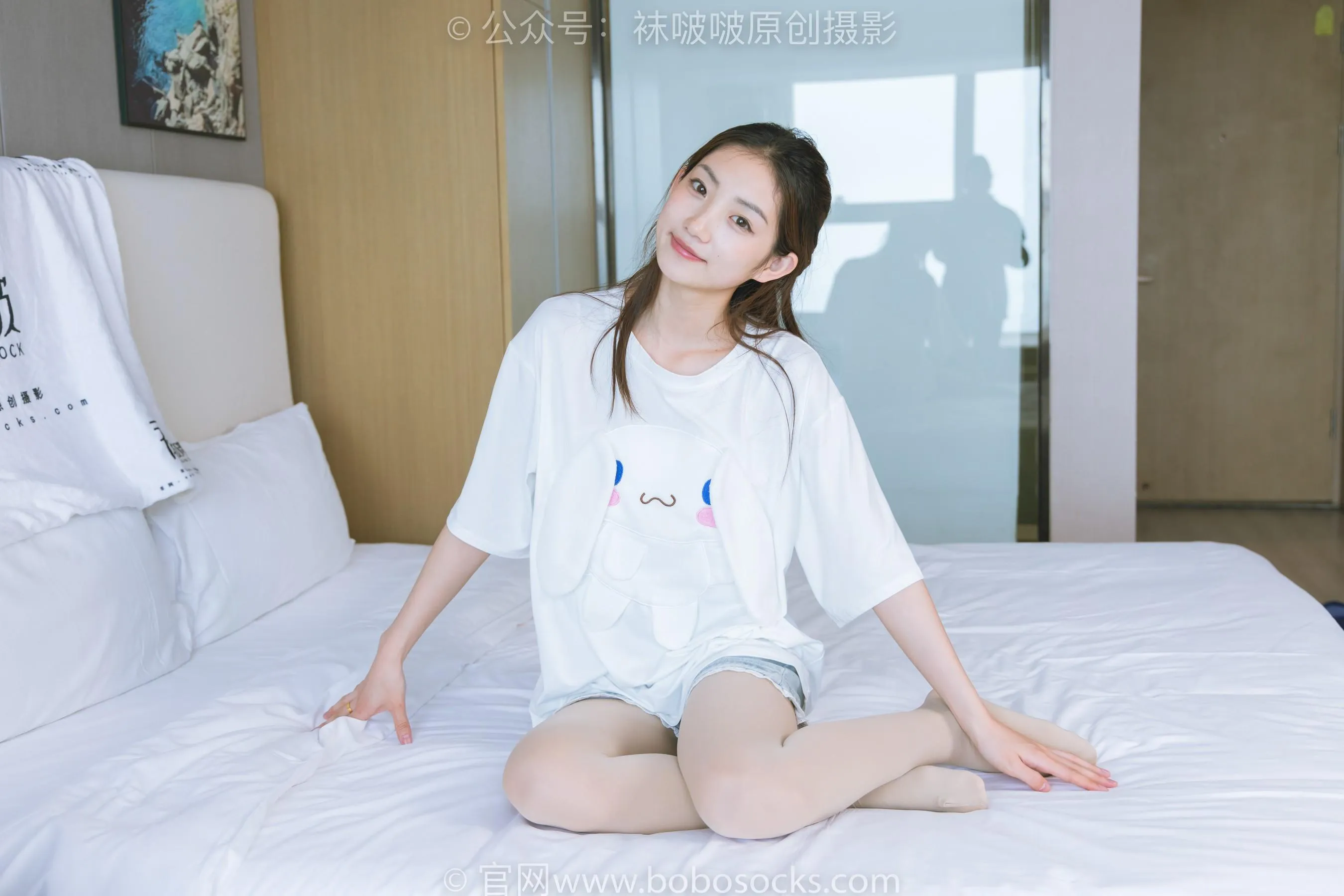 [BoBoSocks袜啵啵]NO.228 小沫-板鞋、厚肉丝、裸足 [90P]插图4